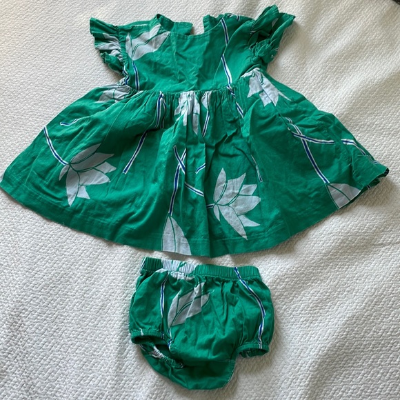 Beautiful tea collection dress and bloomer set 18-24 months - Picture 1 of 6